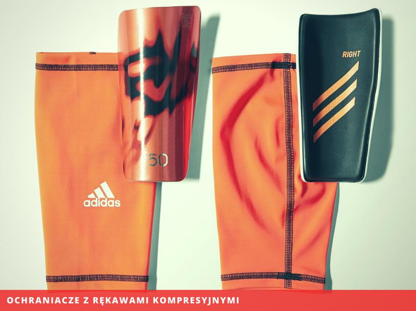 ochraniacze piłkarskie - rękawy kompresyjne