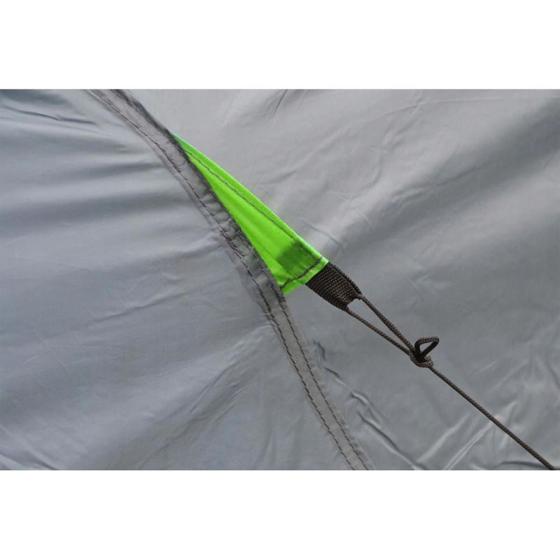 15. NAMIOT 4 OSOBOWY COOL CZARNO-ZIELONY ENERO CAMP