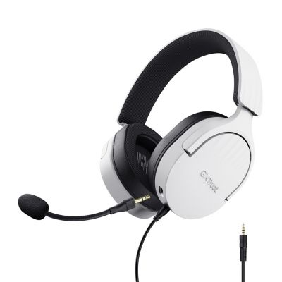 5. Słuchawki TRUST GXT489W FAYZO HEADSET WHT (25210)