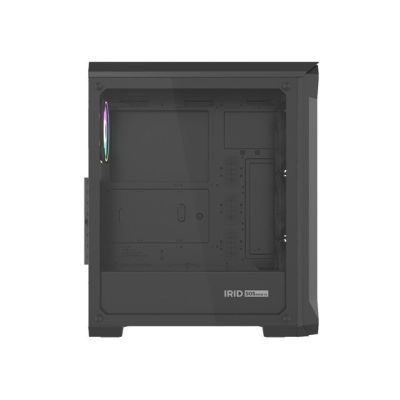 32. Obudowa NATEC Genesis Irid 505 ARGB NPC-1518 (ATX. Micro ATX. Mini ITX; kolor czarny)