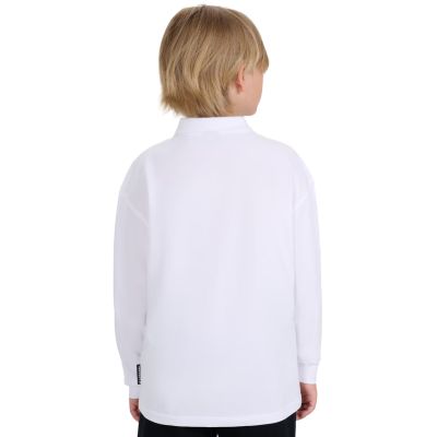 10. Koszulka longsleeve 4F Jr 4FJWAW25TLONM483 10S
