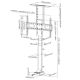 7. Mocowanie do telewizora LCD (zmotoryzowane) - Plastik, Aluminium, Stal - Rozmiar ekranu: 94-165.1 cm (37"-65")