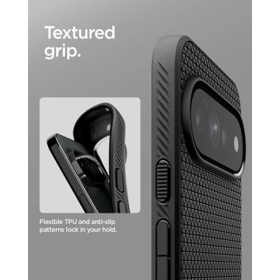 9. Etui Spigen Liquid Air Google Pixel 11 Pro - czarne matowe