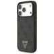 3. Etui Guess 4G Strap Triangle Logo MagSafe na iPhone 17 Pro - czarne