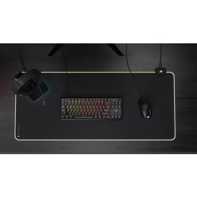3. Klawiatura CORSAIR Tas K70 Core TKL USB RGB LED Black
