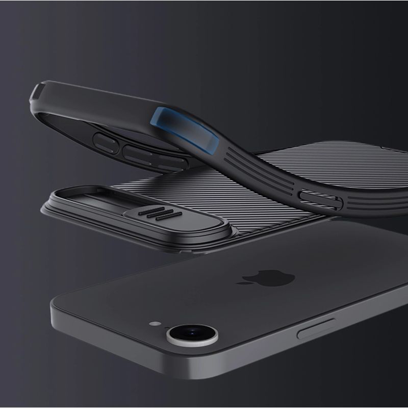 10. Etui Nillkin CamShield Pro Magnetic na iPhone 16e / 17e - czarne
