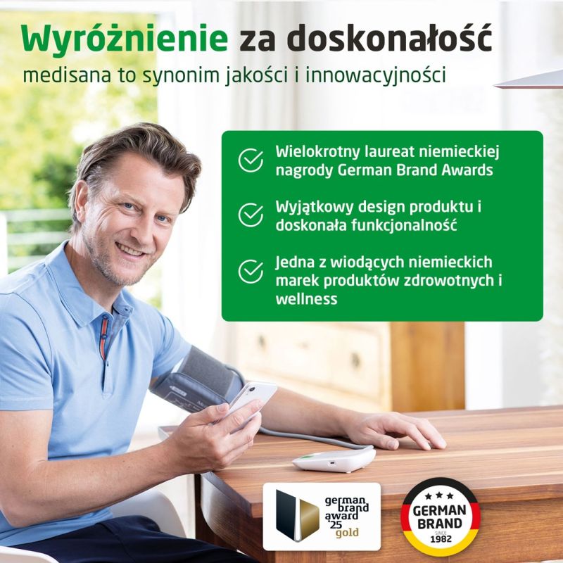 9. Ciśnieniomierz naramienny Medisana BU 572 (biały)