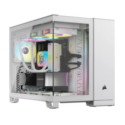 10. Obudowa Corsair 2500X RGB ICUELINK WHITE