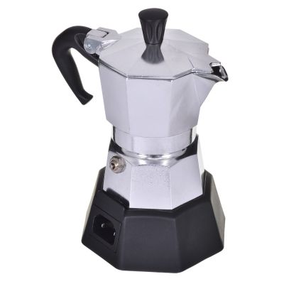 3. Kawiarka elektryczna BIALETTI MOKA ELETTRIKA 2778/MR (kolor srebrny)