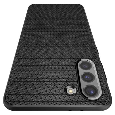 16. Etui Spigen Liquid Air na Samsung Galaxy S21 - czarny mat