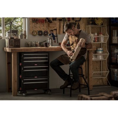 6. Regał narzędziowy na kółkach Keter 237786 6 szuflad