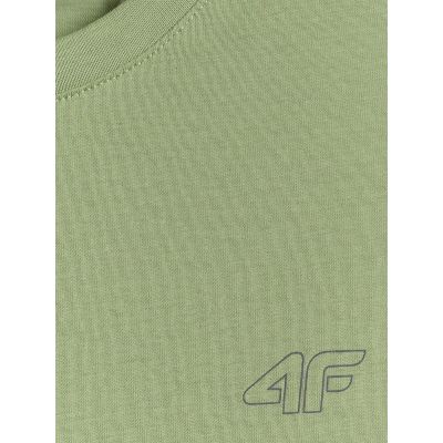 6. T-shirt regular gładki chłopięcy 4F 4FJRSS26TTSHM3598-47S