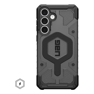 2. UAG Pathfinder Clear Magnet -  obudowa ochronna do Samsung Galaxy S25 FE z wbudowanym modułem magnetycznym (ash/black)