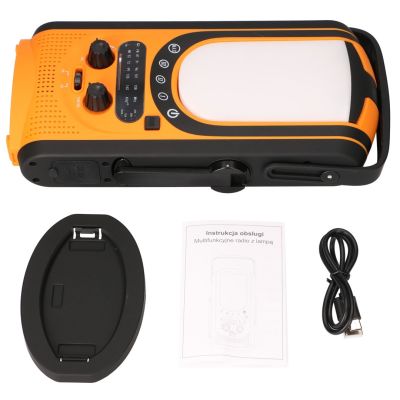11. Extralink Power Ranger EPS-6000 | Powerbank | 6000mAh, Radio FM, Lampka LED, Dynamo, Panel solarny
