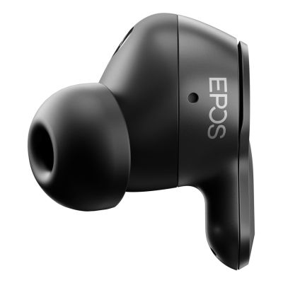 7. Słuchawki douszne bezprzewodowe Epos Adapt E1, scandinavian black