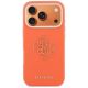 3. Etui Guess FW Resin Logo na iPhone 17 Pro Max - pomarańczowe