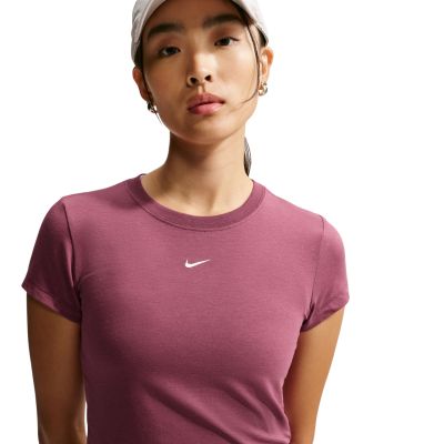 3. Koszulka damska Nike Sportswear Chill Knit różowa FV5508 654