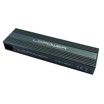 2. LC-Power LC-M2-C-MULTI-3 obudowa do dysków twardych Obudowa SSD Antracyt M.2