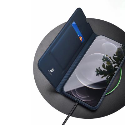 16. Dux Ducis Skin Pro kabura etui pokrowiec z klapką iPhone 13 Pro różowy