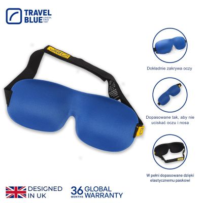 3. TRAVEL BLUE MASKA NA OCZY ULTIMATE