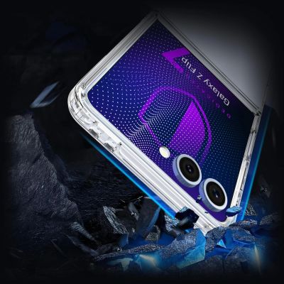 5. Etui 3mk Armor Case na Samsung Galaxy Z Flip 7 - przezroczyste