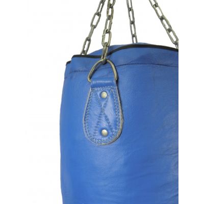 15. Worek bokserski skórzany 150/35 cm pełny WWS-STAR czerwony