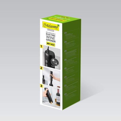 4. Korkociąg do wina elektryczny USB MAESTRO MR-1622