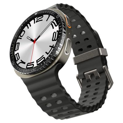 7. Nakładka Spigen Bezel Tune Diver na Samsung Galaxy Watch 8 44 mm - czarna