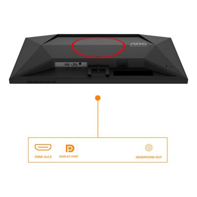 3. MONITOR AOC LED 23,8" 24G4HRE 200Hz