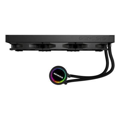 5. GENESIS CHŁODZENIE WODNE HYDRIA 360 ARGB CZARNE