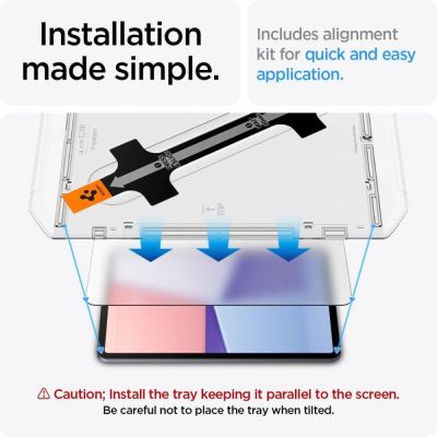3. Szkło hartowane Spigen Glas.tR EZ Fit na iPad Air 11" 2024