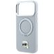 6. Etui Karl Lagerfeld with Ring Stand 360 Karl Head Pin MagSafe na iPhone 18 Pro Max / 17 Pro Max - szare