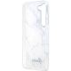 10. Etui Guess Marble Collection na Samsung Galaxy S23+ - białe