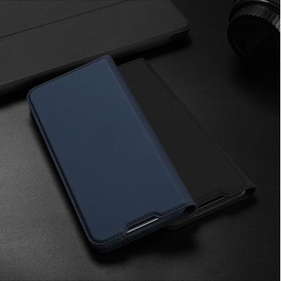 16. Dux Ducis Skin Pro kabura etui pokrowiec z klapką Realme Narzo 50A czarny