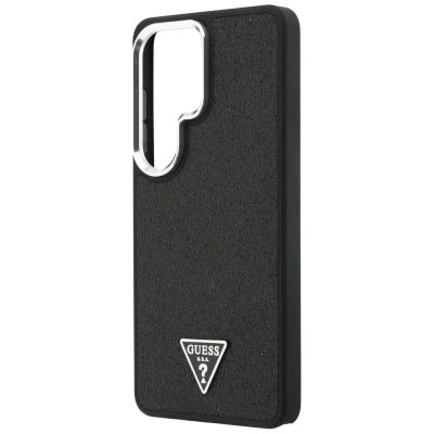 6. Etui Guess Fixed Glitter Triangle MagSafe na Samsung Galaxy S26 Ultra - czarne