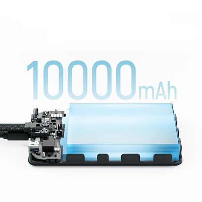 3. Powerbank Cuktech CP132ML 10000 mAh magnetyczny - biały