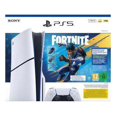 6. PlayStation 5 Slim + Fortnite Rozkwitający Chaos