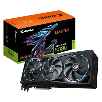 3. Karta graficzna Gigabyte GeForce RTX 5080 AORUS MASTER 16GB