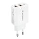 2. Ładowarka sieciowa Wozinsky CWCUCW 30W USB-C / 2 x USB-A - biała