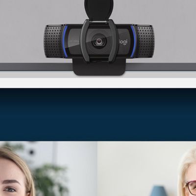 4. Kamera LOGITECH C920S PRO HD WEBCAM