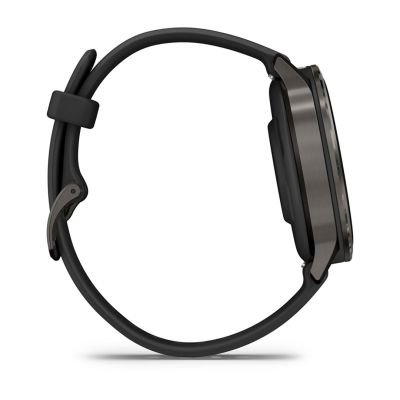 11. Garmin Venu 4 3,05 cm (1.2") AMOLED 41 mm Cyfrowy 390 x 390 px Ekran dotykowy Czarny Wi-Fi GPS