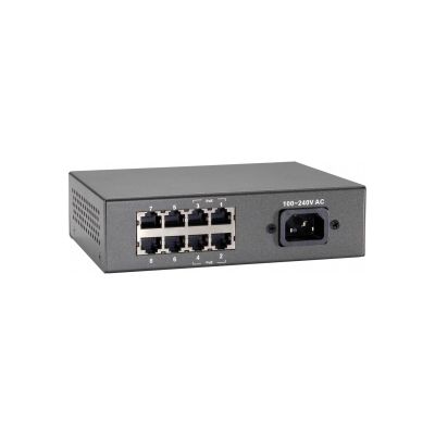2. Przełącznik LevelOne FE PoE+ 8-portowy 65W 100Mbps