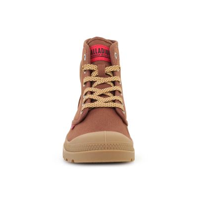 2. PALLADIUM PAMPA HI HTG GUM IRISH BROWN 74988-219