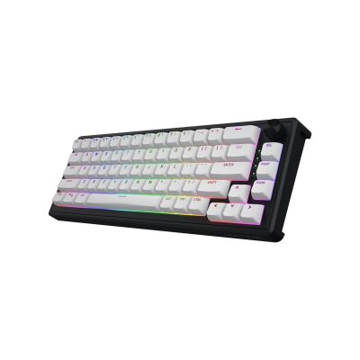 21. HATOR Skyfall 65 MAG ULTRA 8K klawiatura Gaming USB QWERTY US English Czarny, Biały