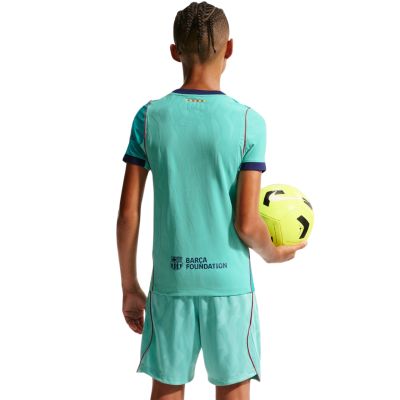 4. Koszulka dla dzieci Nike FC Barcelona Match 2026/27 zielona II6648 301