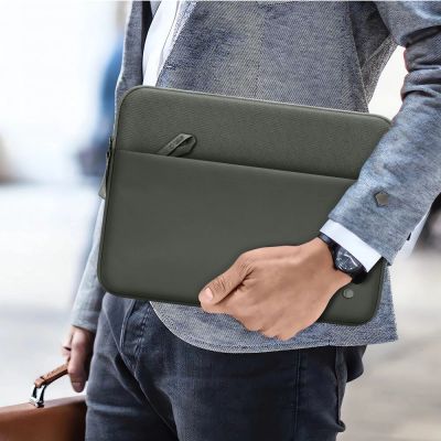 14. Torba Tech-Protect Sleeve na laptopa 15-16 - zielona