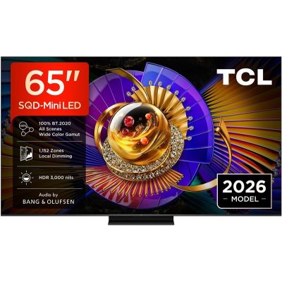 9. TCL C7L 65C7L Telewizor 165,1 cm (65") 4K Ultra HD Smart TV Wi-Fi Czarny 3000 cd/m2