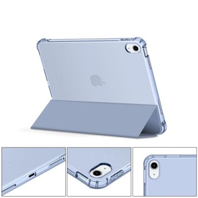 6. Etui Tech-Protect SC Pen Hybrid na iPad 10 / 2022 - niebieskie - przezroczyste