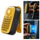 4. Głośnik Bluetooth Joyroom Maya JR-MS03 przenośny z wbudowaną latarką odporny - żółty
