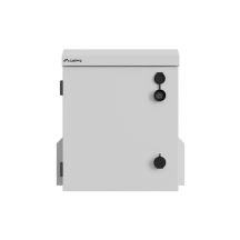 SZAFA RACK WISZĄCA 10" HERMETYCZNA IP55 MONTAŻ NA ŚCIANIE/SŁUPIE 320X220X400 SZARA LANBERG (ZŁOŻONA)